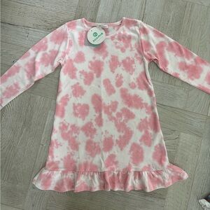 NWT NOOMIE GIRLS TIE DYE DRESS. SIZE 6.